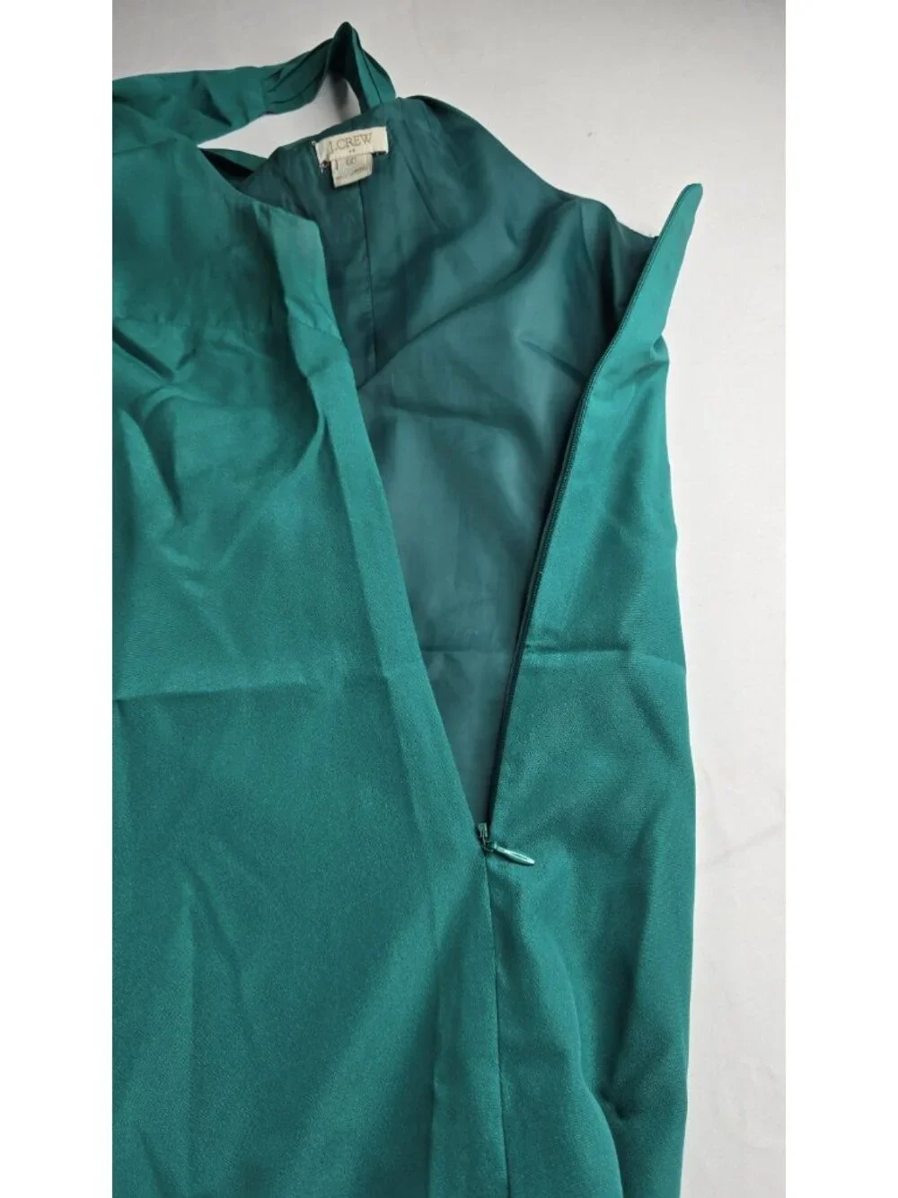 J. Crew Green Cross Back Shift Dress Size 00